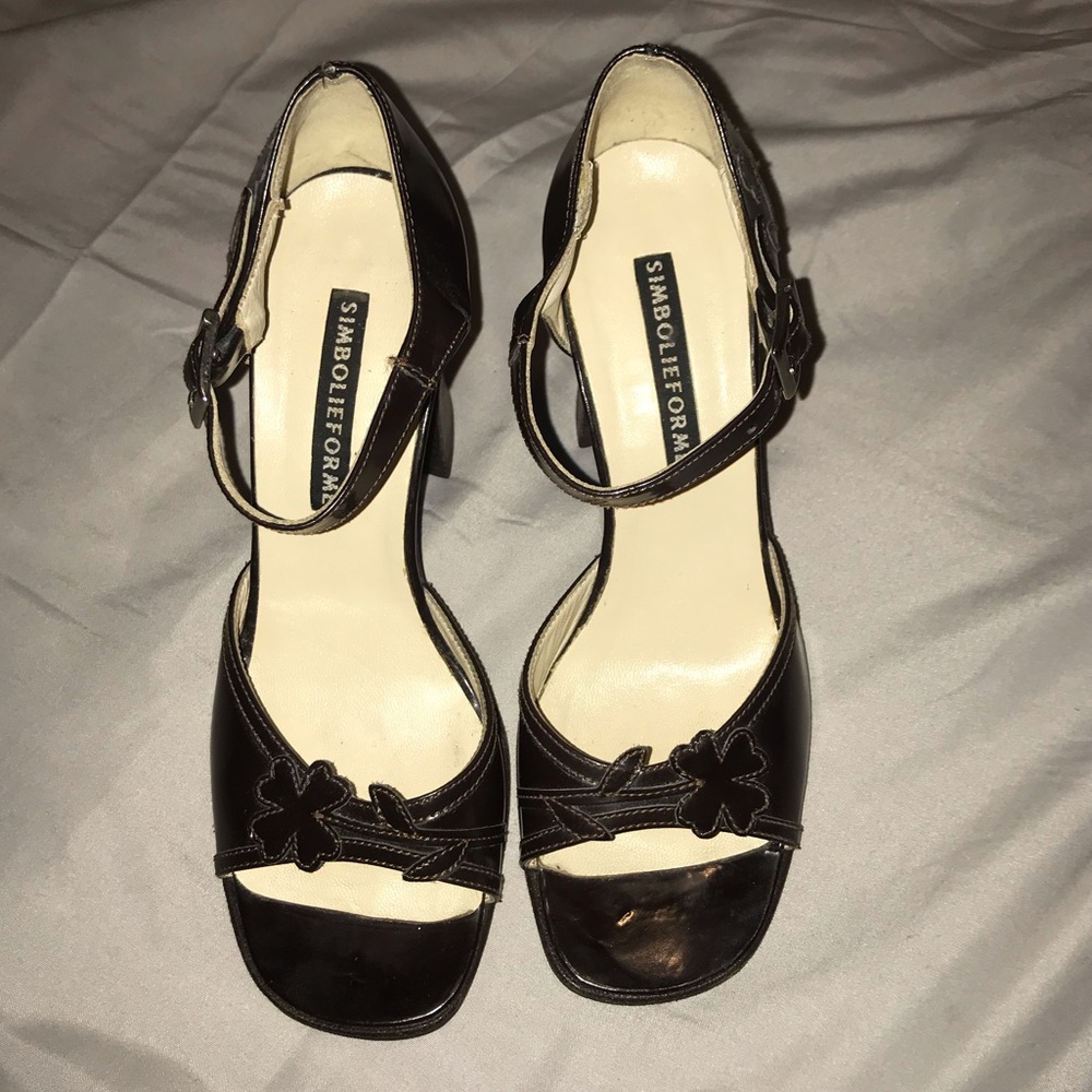SIMBOLIEFORME Vero cuoio Brown sandals Sz. 37